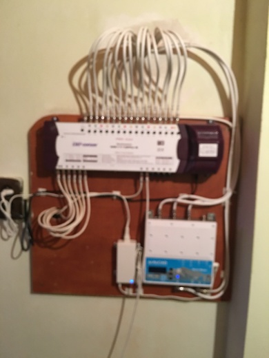 Satelitní a pozemní rozvod Sovětice