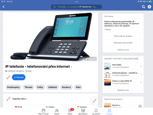 Skupina IP telefonie